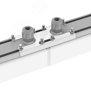 Светильник светодиодный Mercury Mall IP54 2160x54x58мм линза 89 градx115 78W 4000К белый RAL9003 4