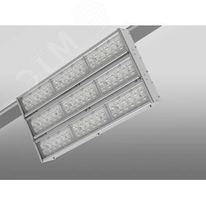 Светильник светодиодный промышленный Olymp GL 2.0 250 Вт 5000 K класс защиты IP65 угол 90 градусов рассеиватель закаленное стекло диммируемый по протоколу DALI 3