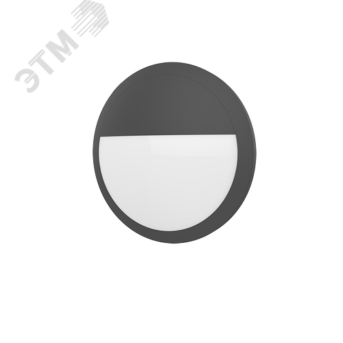 Светильник светодиодный ДБО-NERO FLEX RUS 23 Вт 4000К IP65 черный с рамкой половинка DALI