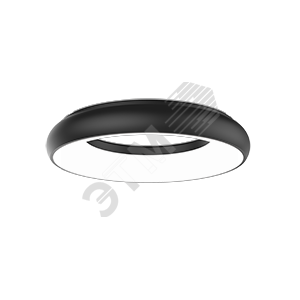Светильник светодиодный ДПО/ДСО-25Вт IP40 1800Лм 4000К цвет черный Nimbus - VARTON