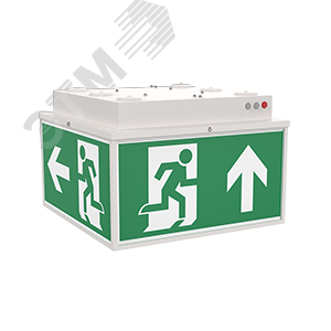 Светильник светодиодный ДПО-6Вт IP20/IP65 Лм Quad EM Teletest белый