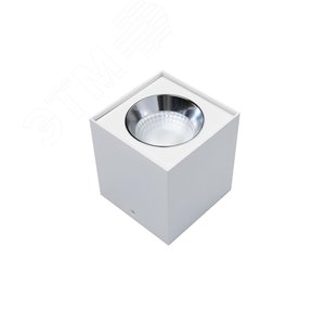 Светильник светодиодный ДПО-20Вт IP20 1900Лм 3000К DL-02 Cube белый матовый 2
