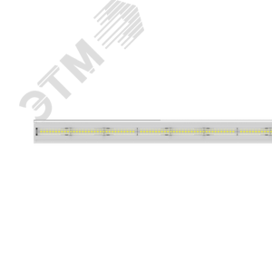 Светильник светодиодный ДПО/ДСО-80Вт IP23 7900Лм 3000К Mercury LED Mall 1,5м опал 1460х66х58мм 2