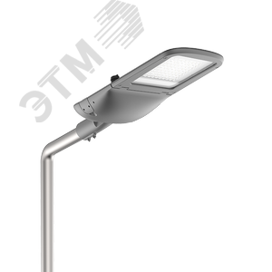 Светильник светодиодный ДКУ-100Вт 13500Лм 4000К Tornado Yard ZHAGA Серый