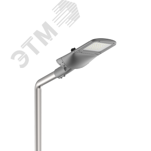 Светильник светодиодный ДКУ-30Вт 3600Лм 2700К Tornado Yard ZHAGA Серый