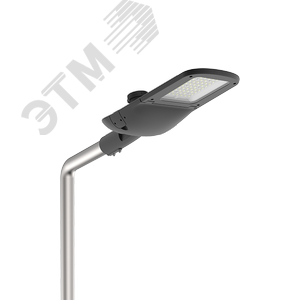 Светильник светодиодный ДКУ-80Вт 9600Лм 2700К Tornado Yard NEMA Черный