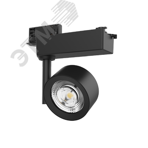 Светильник светодиодный ДПО-10Вт 180х170х90 IP20 900Лм 3000К ТТ-Mono угол 35 град. черный