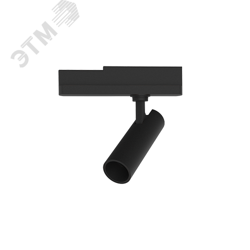 Cветильник светодиодный трек ДПО-20Вт IP20 4000К  TT-Vivo 196х240х65 мм угол 20 градусов RAL9005    черный муар CRI 83 Вартон (V1-R1-T0518-90R05-2002040) - VARTON
