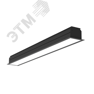 Светильник светодиодный ДВО-20Вт 860*100*69мм IP40 1800Лм 3000К Universal-Line 860 мм черный (V1-A1-90413-10000-4002030)