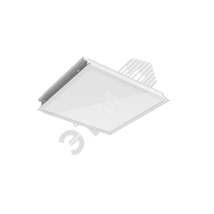 Светильник светодиодный ДВО для гипсокартона 36Вт 4000К IP20 диммируемый DALI без рассеив. 570х570х67мм | V1-A0-00009-80D01-2003640 | VARTON
