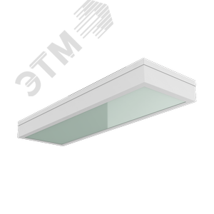 Светильник светодиодный VARTON C170/UGL медицинский встраиваемый/накладной 16 Вт CRI90 4000 K 595х185х68 мм IP54 с закаленным стеклом