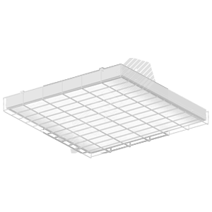 Светильник светодиодный ДПО S070 спортивный 36Вт 4000К IP20 без рассеивателя с сеткой 595х620х65мм | V1-E0-00024-20000-2003640 | VARTON
