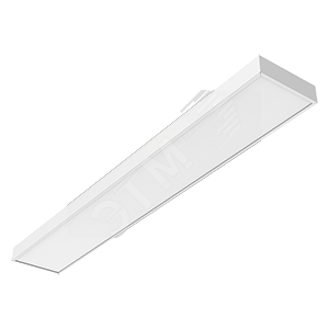 Светильник светодиодный VARTON E270 2.0 для образовательных учреждений 42 ВТ CRI90 4000 K встраиваемый/накладной 1195х180х50 мм IP40 с опаловым рассеивателем аварийный автономный постоянного действия