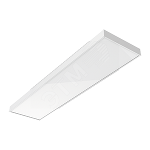 Светильник светодиодный VARTON E350 2.0 для образовательных учреждений 30 ВТ CRI90 4000 K встраиваемый/накладной 1195х295х50 мм IP40 с опаловым рассеивателем диммируемый по протоколу DALI