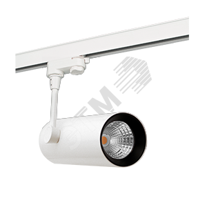 Светильник LED трек TT-PROMO 12ВТ 180х200х65мм 3000K угол 24гр.белый - VARTON