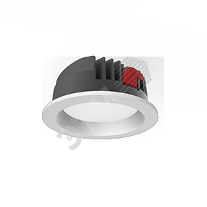 Светильник светодиодный DL-PRO круглый встраиваемый 183х80мм 35W 4000K IP65 диаметр монтажного отверстия 160-175мм