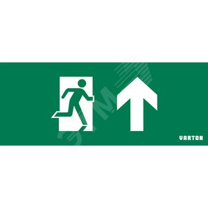 Пиктограмма СТРЕЛКА ВВЕРХ для аварийно-эвакуационного светильника ip20 Вартон