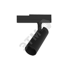 Светильник светодиодный трек TT-Vivo 20 Вт 3000К 196х240х65мм угол 35 градусов RAL9005 черный матовый CRI 83