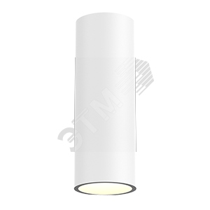 Светильник светодиодный WL-Tube настенный10W 3000K 80х230мм угол 60 град IP54 RAL9010 белый матовый