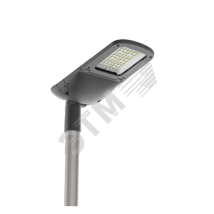 Светильник светодиодный уличный Tornado 50 Вт крепление на консоль 4000К черный RAL9005