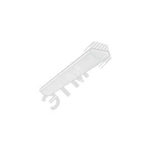 Светильник светодиодный ДПО-36Вт LUX опал 1235х160х65 4000К аварийный