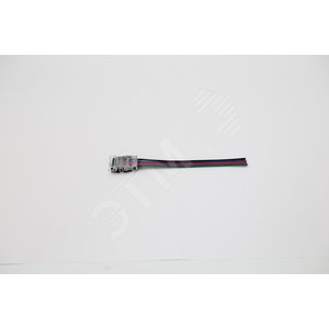 Разъем 4PIN с проводом для LED ленты RGB 10мм (подключение ленты к источнику питания) - VARTON