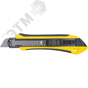 Нож ОНЛАЙТ 82 957 OHT-Nv03-18 (выдвижной, кассетный, 18 мм) - Navigator Group