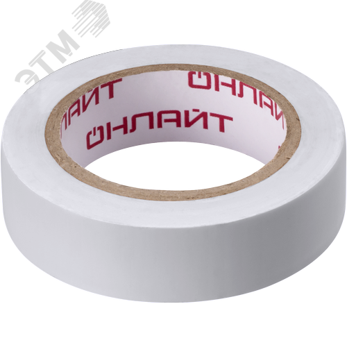 Изолента ОНЛАЙТ 71 673 OIT-B15-10/WH белая - Navigator Group
