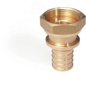 Переходник с накидной гайкой 25-G 3/4 (RX) бронза (13660791001) - REHAU