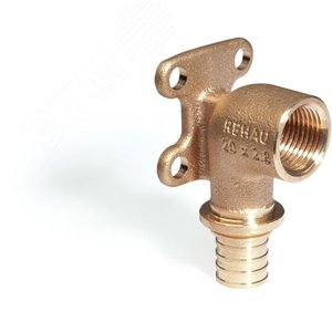 Угольник настенный с квадратными фланцами 20-Rp1/2 (RX) (366111-001) - REHAU