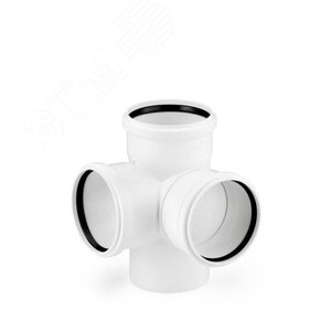 Крестовина двухплоскостная 87 град 110х110х110 - REHAU