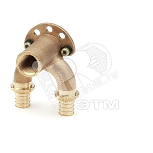 Угольник проточный настенный  16/16-Rp 1/2 RX (366284-001) - REHAU