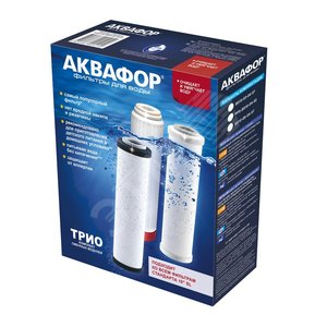 Комплект модулей сменных фильтрующих РР5-В510-04-02, от механических примесей - АКВАФОР