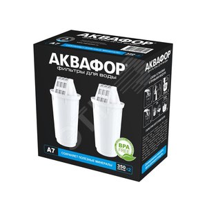 Комплект модулей сменных фильтрующих Аквафор А7 (2 шт.) (500594) - АКВАФОР