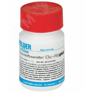Флюс для мягкого припоя в тюбике 70гр Cu-Roplus (24310199) - FELDER