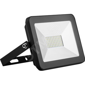 Прожектор светодиодный ДО-30w 6400К 2700 Лм IP65 черный - Feron