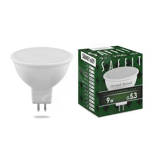 Лампа светодиодная LED 9вт 230в GU5.3 теплый - Feron