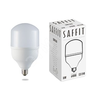 Лампа светодиодная LED 30вт Е27 дневной 80*120мм - Feron