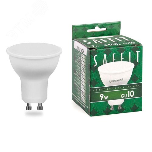 Лампа светодиодная LED 9вт 230в GU10 дневной (SBMR1609) - Feron