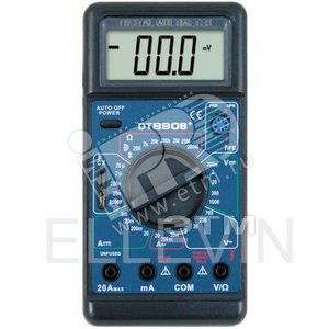 Мульт. M890B (=~1кВ,10А,200МОм,20мкФ,Т) - Электро Трейд