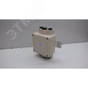 Коробка КСП-10 с сальниками 130х130х65 пластик - Электро Трейд