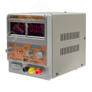 ELEMENT 1502D+ Источник питания, 0-15V-2A+5V/2A   2xLCD, USB выход - Электро Трейд