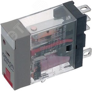 Реле серии G2RS, однополюсное, светодиодный индикатор, напряжение питания 230 V AC, ток 10 A G2R-1-S - Электро Трейд