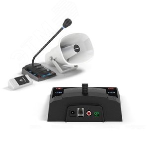 Устройство переговорное клиент-кассир для АЗС с системой громкого оповещения, встроенный усилитель, линейный выход для записи переговоров, дуплекс с ручным переключением в СИМПЛЕКС, сенсорное управление, подсветка микрофона