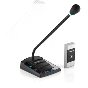 Устройство переговорное с функцией громкого оповещения и абонентской панелью