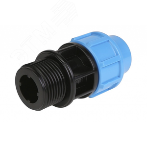 Муфта комбинированная 20х1/2' П для труб ПНД 2