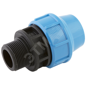 Муфта комбинированная 20х1/2' П для труб ПНД