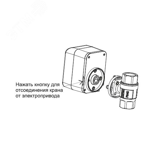 Кран с электроприводом Neptun Profi Click 230В 1/2 - фото 4
