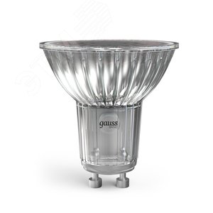 Лампа светодиодная Basic MR16 6W 530lm 3000K GU10 LED 1/10/100 | 10106162 | Gauss - Gauss