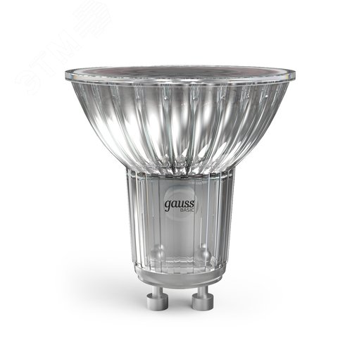 Лампа светодиодная Basic MR16 8W 700lm 4000K GU10 LED 1/10/100 | 10106282 | Gauss - Gauss
